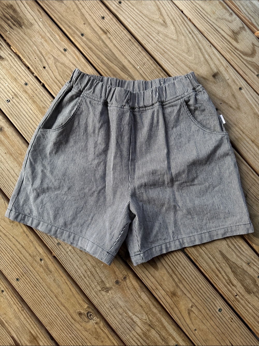 Le Bon Shoppe | Blue White Stripe Coty Shorts